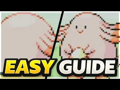 Chansey Location Guide – Pokémon FireRed & LeafGreen 🥚