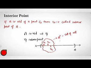 Neighborhood of a Set | Interior Point | Interior Set | Topology of Real Numbers | Real Analysis
