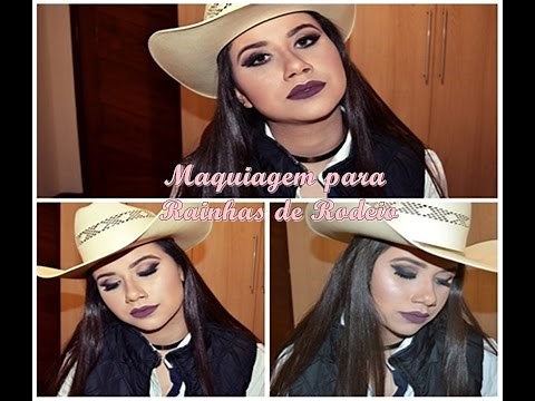 Maquiagem Rainha de Rodeio| por Bárbara Pires