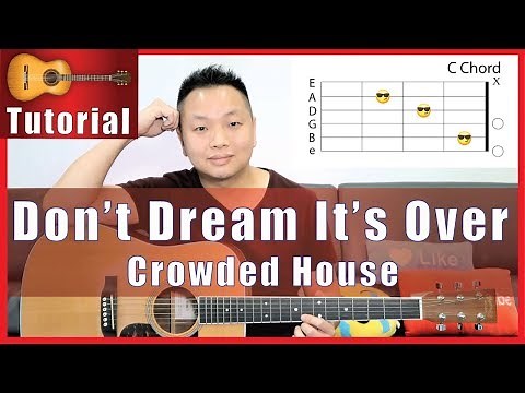 How to Play "Don't Dream It's Over" on Guitar | Crowded House