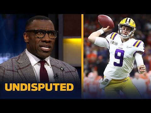 Shannon Sharpe reacts to Joe Burrow torching Clemson in the National Championship | CFB | UNDISPUTED