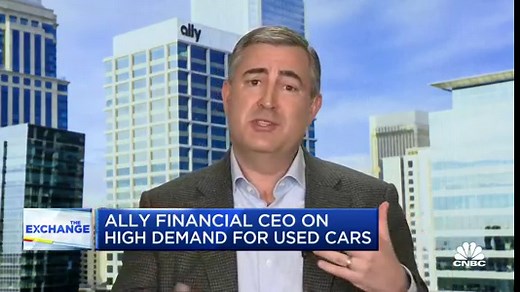 The auto loan market has been a boom, says Ally Financial CEO