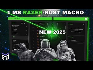 2025 NEW RUST 1MS RAZER RECOIL MACRO SCRIPT!