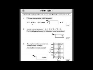 CGP KS2 Maths SAT Buster Set B Test 1 walkthrough -Year 6 SATs Maths Revision