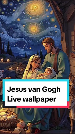 Nascimento de Jesus - Live Wallpaper 4K para Natal