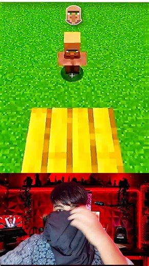 Minecraft jump block and kill the mob😱....#minecraft #gaming