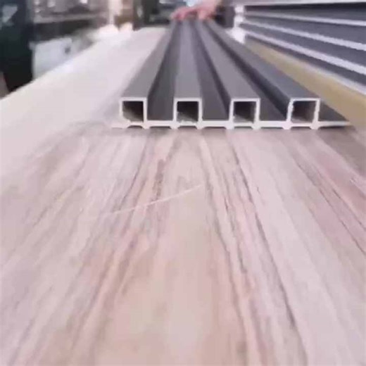 Wood Wall Paneling Interior Decor Wall Panel Wpc Waterproof for Dinning Room