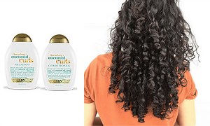 OGX Quenching Coconut Curls shampoo and conditioner For Curly Hair