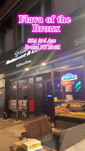 POV: You’re at Flava of the Bronx and everything hits