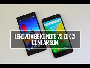 Lenovo Vibe K5 Note vs Lenovo ZUK Z1- Detailed Review & Comparison