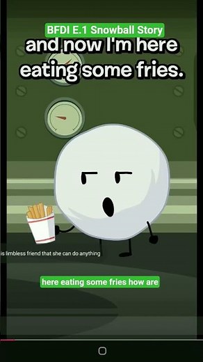 BFDI E.1 Snowball Story By ‪@BFDI‬