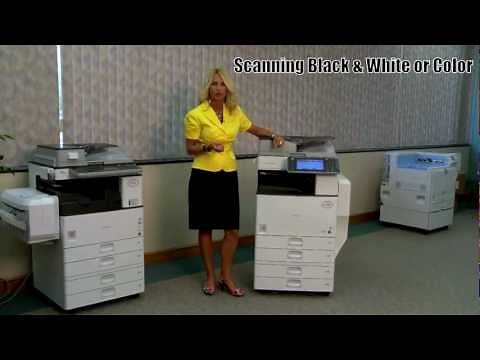 How to scan a document from your Ricoh device