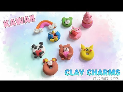 9 Super Cute & Easy DIY Clay Crafts for Beginners! 🐼🌈