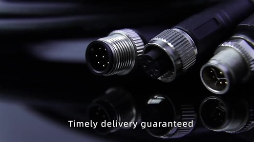 Sensor Cable Connector Customisable Multi Core Circular Connector Adapter M5/M8/M12/M16/M23 Panel Mount Assembly Molded