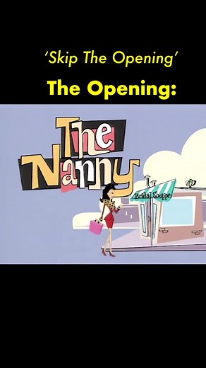 The Nanny's Iconic Opening Scene Celebrated