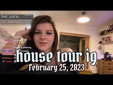 F1NN5TER 2023-02-25 Stream: house tour ig