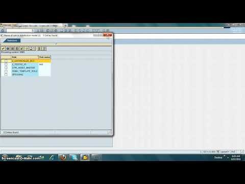 SAP Security Training How to create user in CUA