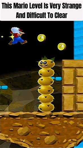 This Is Super Mario Bros Wii Scary and Difficult To Clear! #shorts #supermario #mario