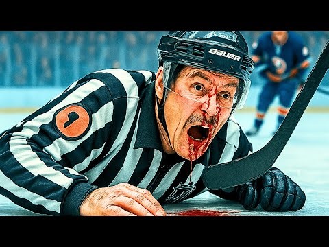 NHL's Most BRUTAL Referee Injuries (2024-2025)