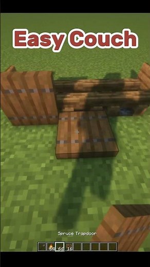Minecraft Easy Couch Build!🛋️