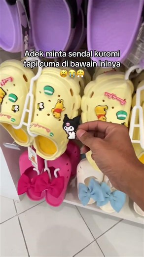 Sendal kuromi buat lebaran #minisoidgoodthing #minisoweekid #funny