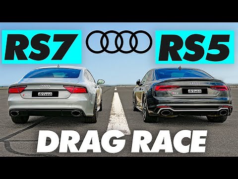 AUDI RS5 vs RS7 | DRAG RACE