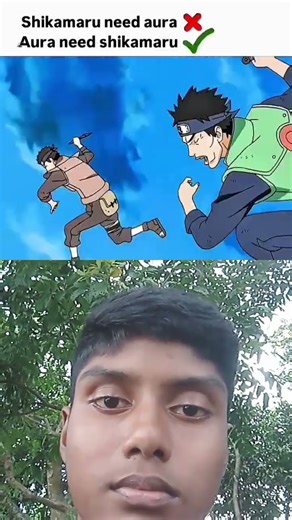 sikamaru Vs tiyuya #anime #sortvideo