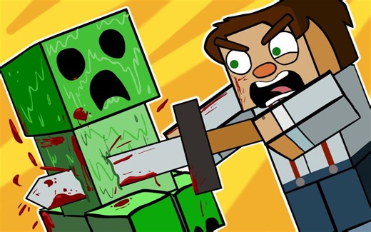 MC动画：无厘头故事模式#3 By.SmashBits Animations