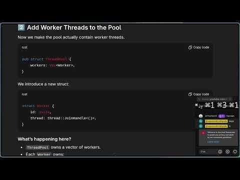 Coding Stream #25 (Rust Docs Project)