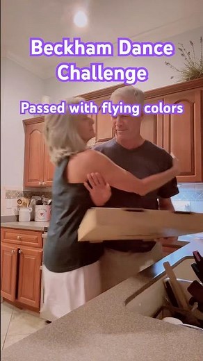 Beckham Dance Challenge- Passed with Flying Colors