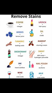 96K views · 258 reactions | 什 Quick Stain Removal Guide – Natural &...