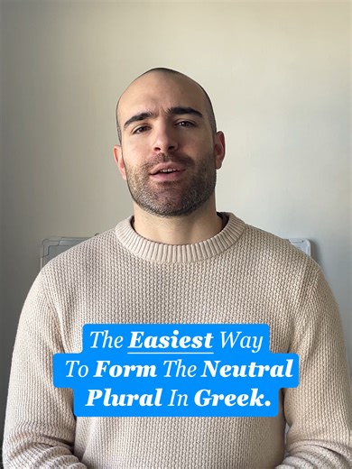Mastering Neuter Plural Forms in Greek Language