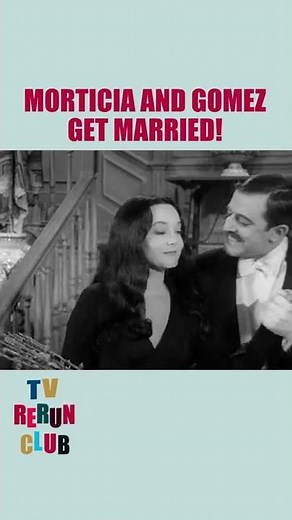 Morticia And Gomez Get Married! | The Addams Family