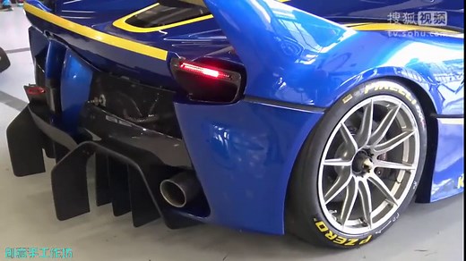 赛道实拍法拉利LaFerrari FXXK限量版顶级超跑疯狂加速声浪惊人 国外体验跑车兰博基尼埃文塔多试驾对比迈凯轮