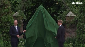 182K views · 3.9K reactions | Prince William and Harry unveil a statue of their mother Princess Diana. The brothers hope the statue captures their mother's 'warmth, elegance and energy' as well as the 'impact she had on so many people'. https://www.itv.com/news/2021-07-01/william-and-harry-put-their-differences-aside-as-they-unveil-statue-of-their-mother-princess-diana | ITV News Royals | Facebook
