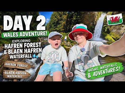 WALES ADVENTURE DAY 2 🇬🇧 | Exploring Hafren Forest & Blaen Hafren Waterfall
