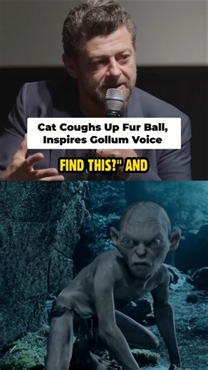 Andy Serkis: The Weird True Story Behind Gollum’s Voice 🔥🤣 #lotr