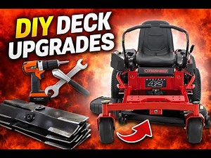 DIY Mower Deck Upgrade | Step-by-Step Part #1 (Troy-Bilt Mustang Z42)