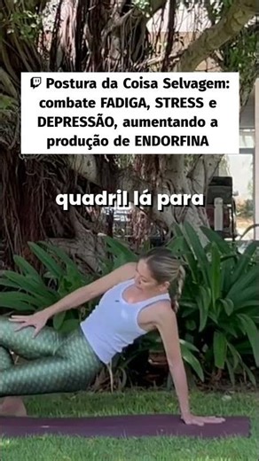The Wild Thing Pose combats fatigue, stress, and depression by increasing endorphin production.