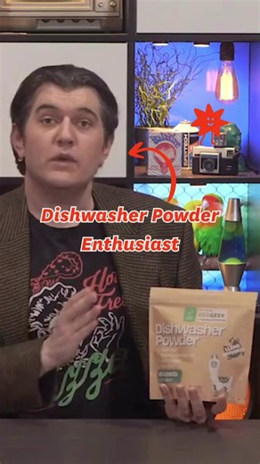 Good Store on Instagram: "Dishwasher Powder designed by the dishwasher expert: Alec Watson of Technology Connections! You can see the full video when you order our new Dishwasher Powder and learn how to maximize your dishwasher's potential 🤘"