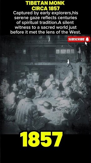 The First Photograph of a Tibetan Monk: A Glimpse into 1857 Tibet?