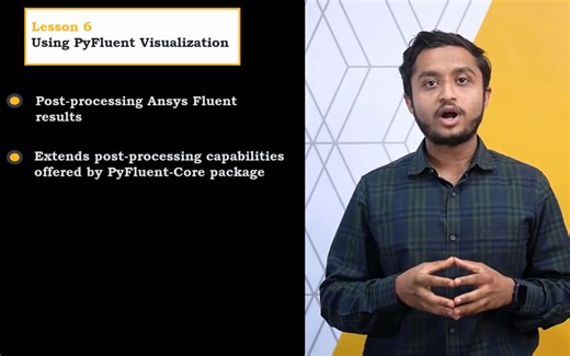 7.Using PyFluent Visualization - Lesson 6