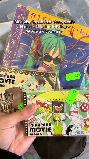 Mums ir daudz Hatsune Miku lietiņas! Nāc ciemos - Krišjāņa Barona 10, Rīga. Vai pasūti - www.aniimeshop.com :) - #hatsunemiku #miku #latvia #fyp #merch