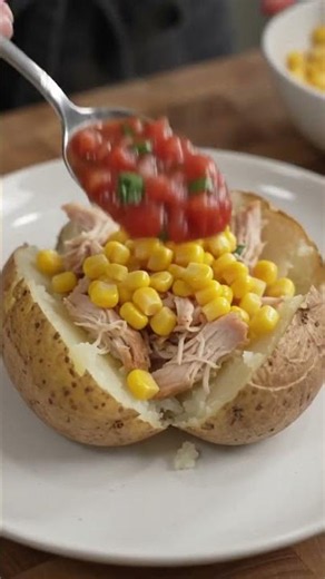 loaded baked potatos easy and simple recipe