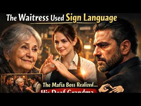 The Waitress Used Sign Language — The Mafia Boss Realized His Deaf Grandma Was Understood