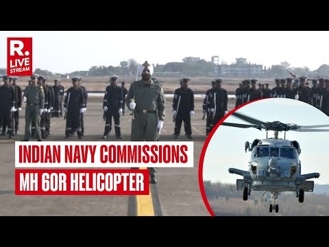 BREAKING LIVE: Indian Navy Commissions 2nd MH-60R Seahawk Helicopter In Goa
