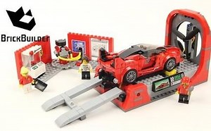 乐高 超级赛车系列 75882 法拉利FXX K与研发中心