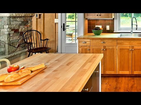 70 Wood Kitchen Countertop Ideas