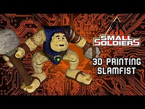 How I 3D printed this Small Soldiers Slamfist statue!