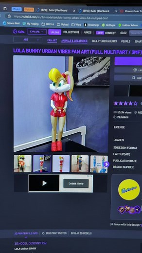 Lola Bunny Urban Vibes: A Unique Fan Art Creation